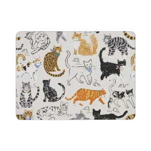 Ulster Weavers Feline Friends Placemat - 4 Pack One Size in Cream
