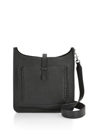 Unlined Feed Bag With Whipstitch