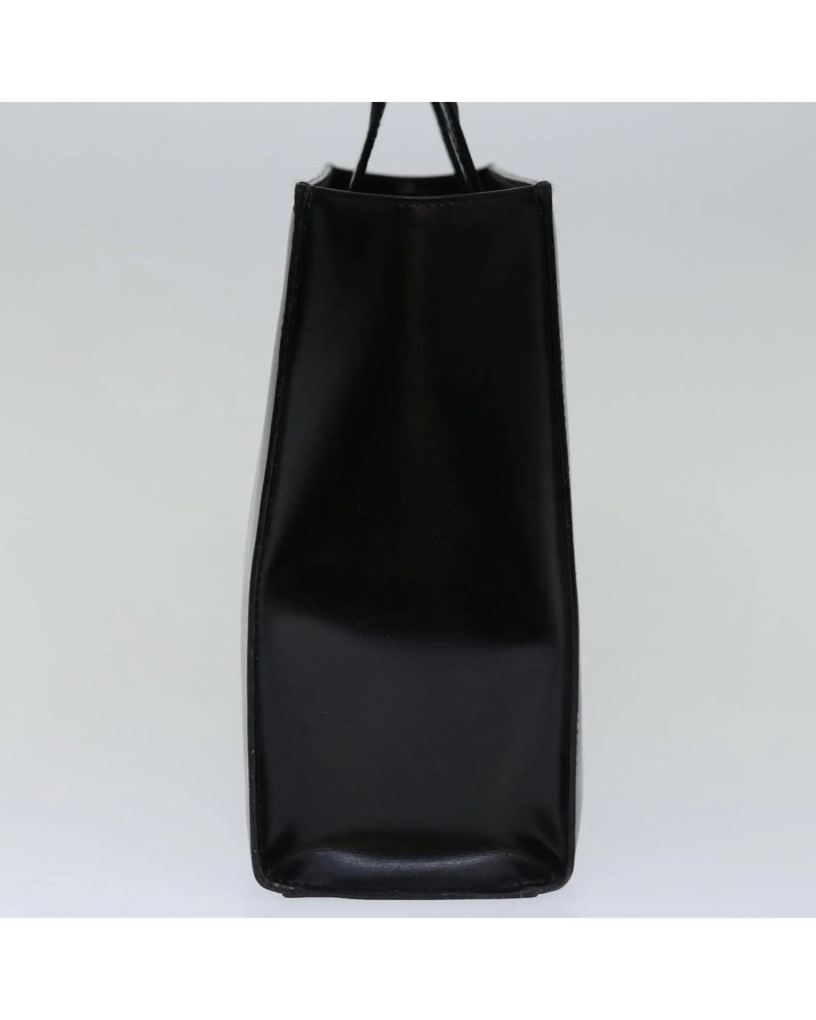 Vintage Black Vinyl Handbag