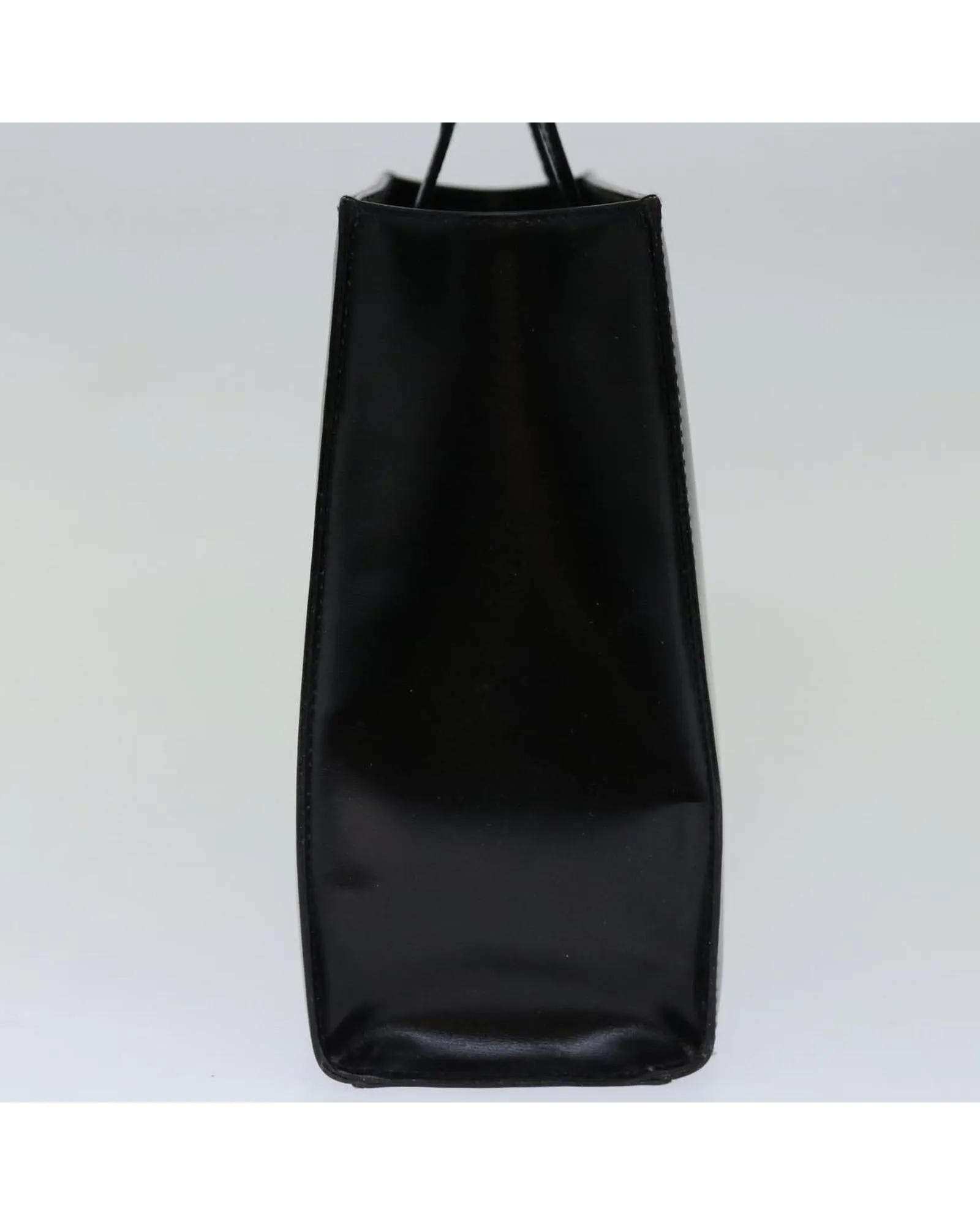Vintage Black Vinyl Handbag