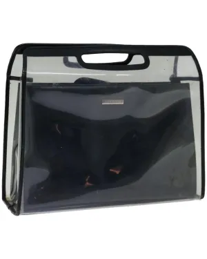 Vintage Black Vinyl Handbag