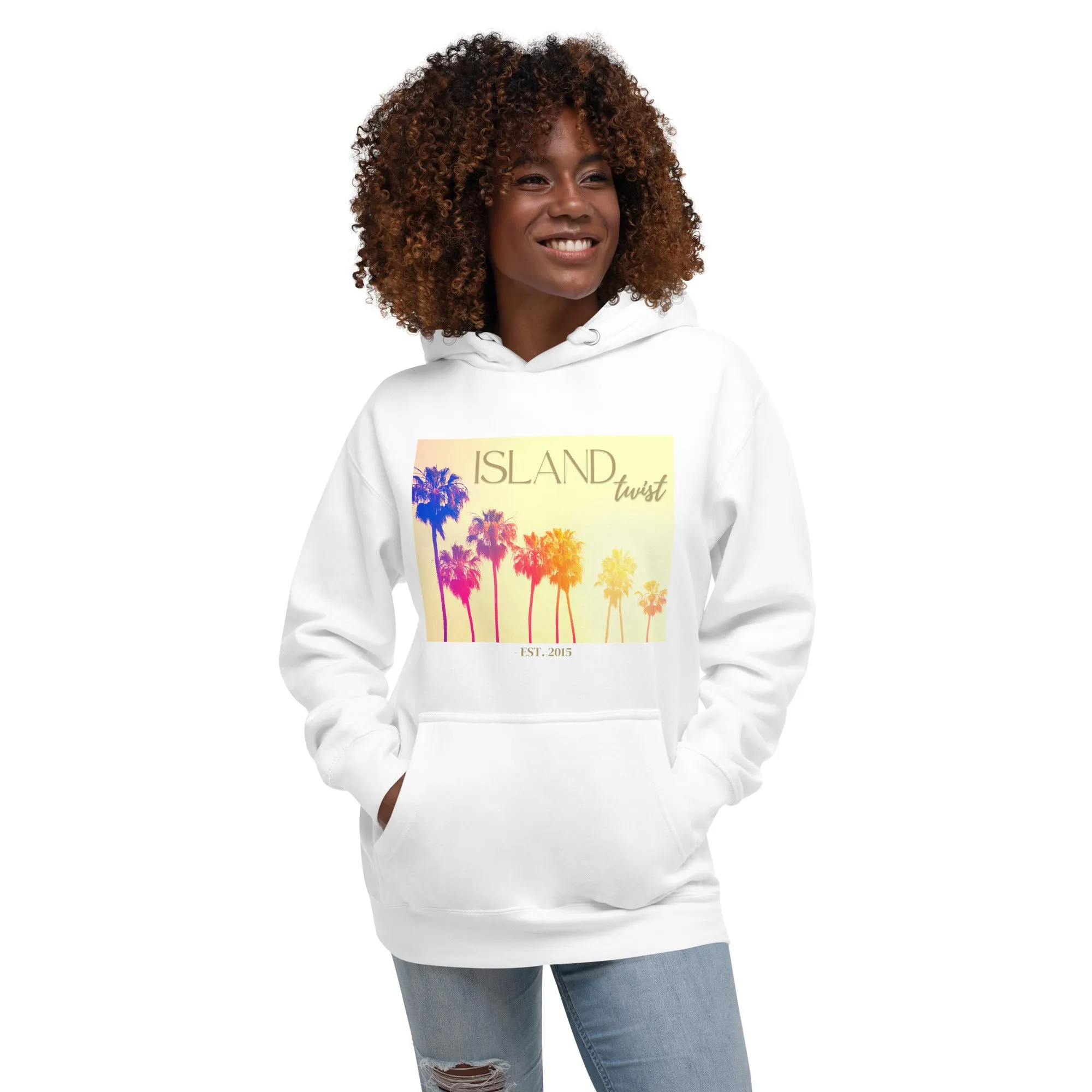 Vintage Palm Unisex Hoodie