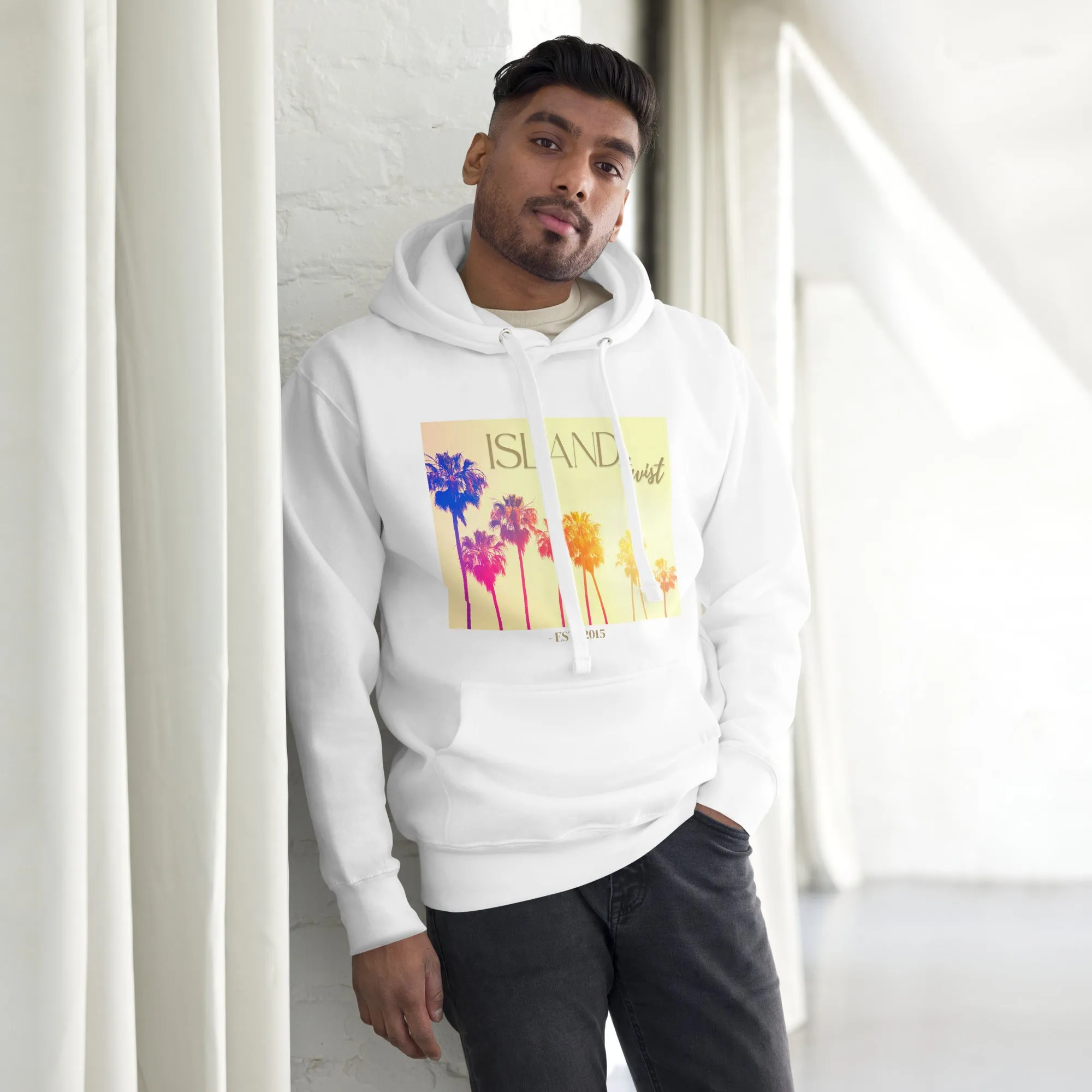 Vintage Palm Unisex Hoodie