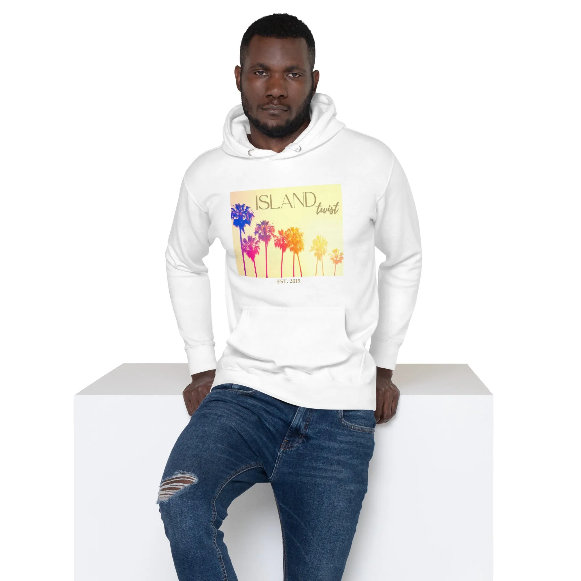 Vintage Palm Unisex Hoodie
