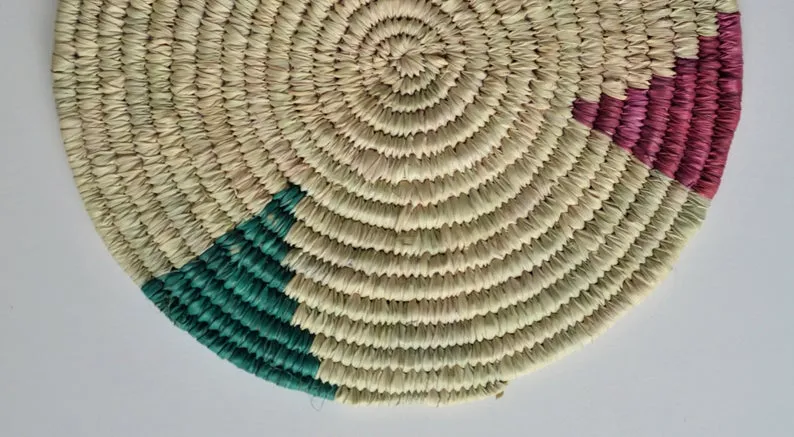 Wove wall decoration