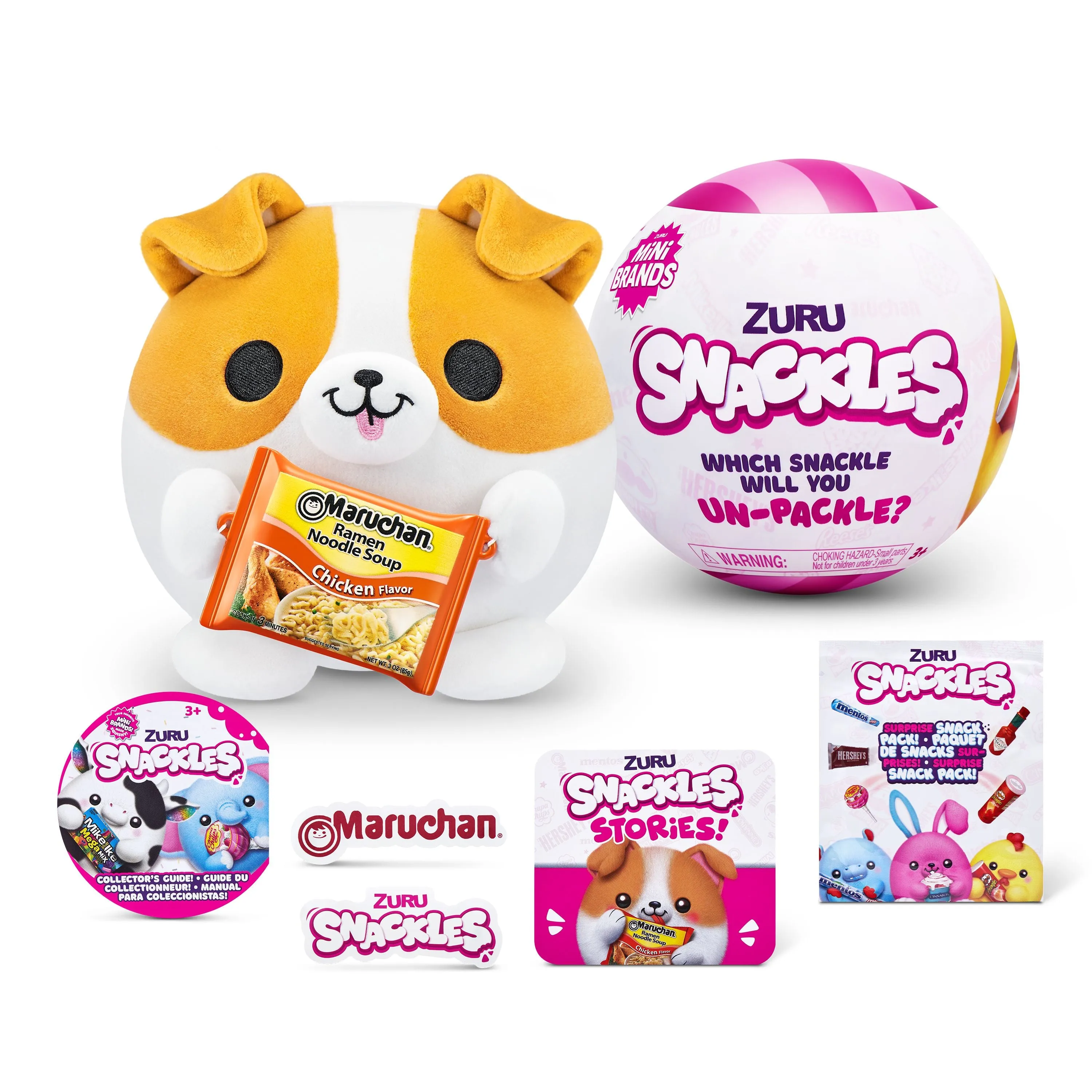 ZURU Snackles Small Plush S1 Assorted Styles