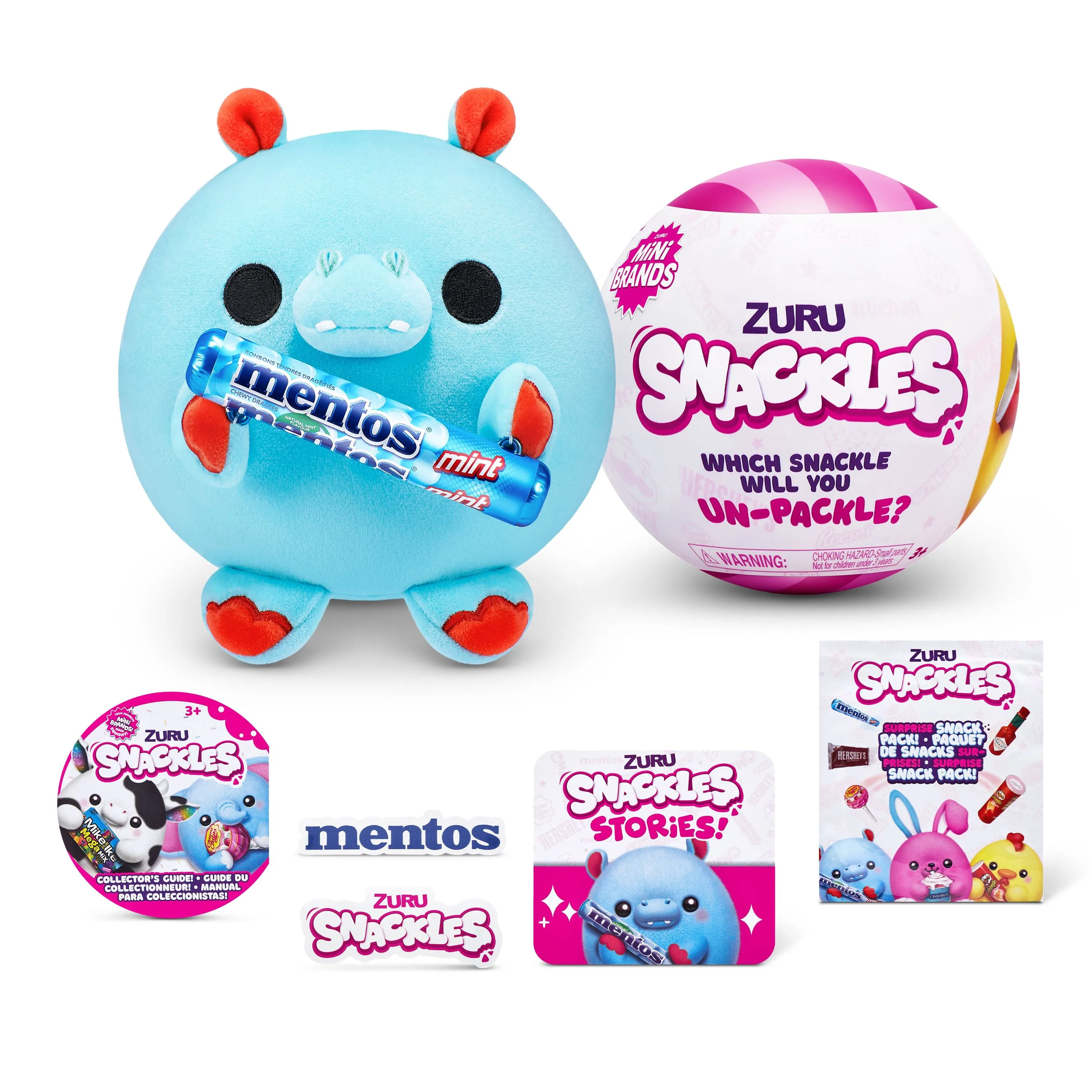 ZURU Snackles Small Plush S1 Assorted Styles
